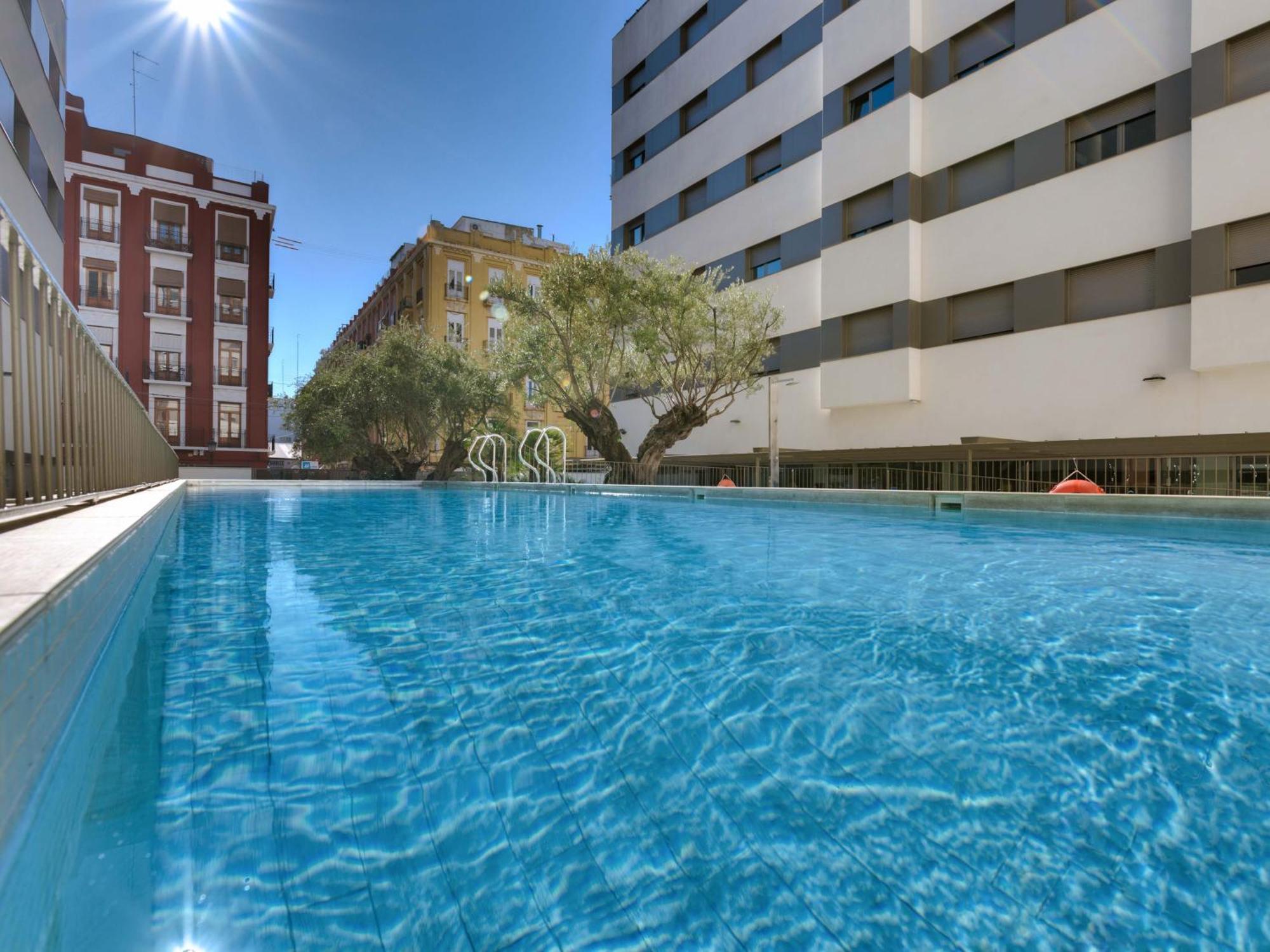 Livensa Living Studios Valencia Marina Real Hotel-Apartamento Bagian luar foto