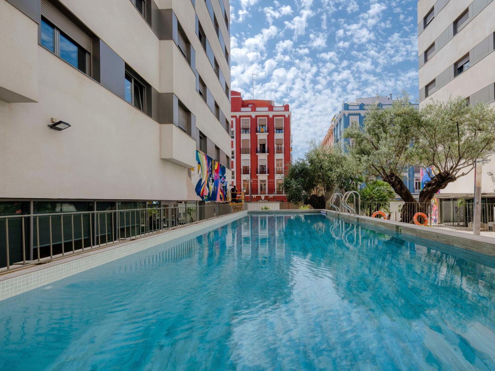 Livensa Living Studios Valencia Marina Real Hotel-Apartamento Bagian luar foto